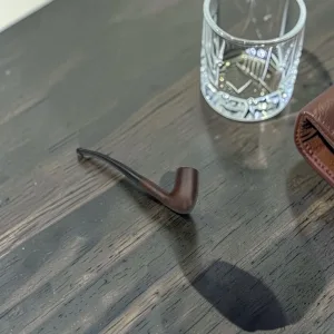 CleanTastePipe Briar Pipe #3 German Briar Wood 5.75-inch Length